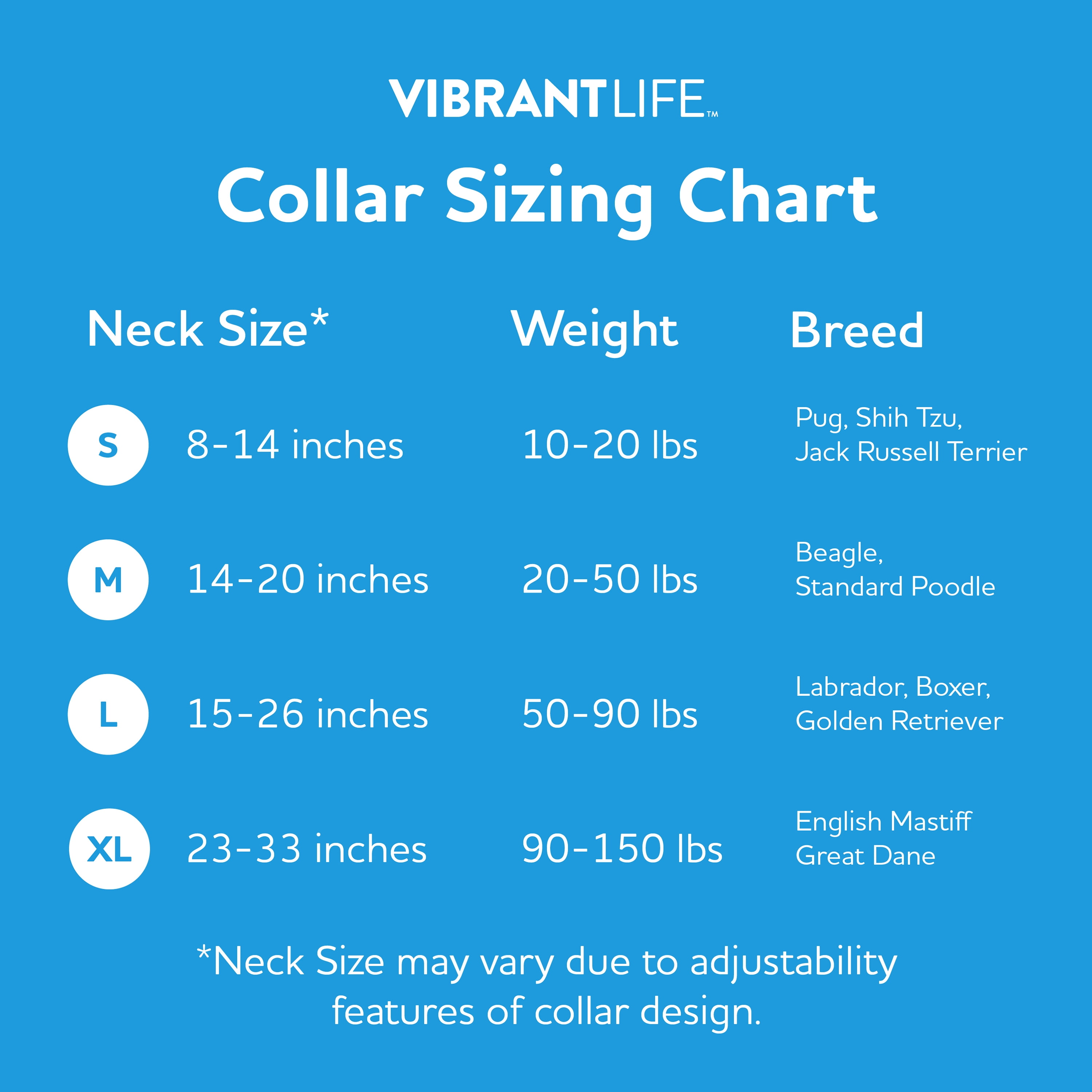 Vibrant Life Water Resistant Adjustable Dog Collar, Sage Green, S