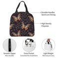 thumbnail image 4 of Fotbe Butterfly1 Bolsa Térmica con Estampado y Forro de Aluminio Grueso Bolsa de Almuerzo con Bolsillo Frontal para Hombres y Mujeres, Ideal para Trabajo, Escuela, 4 of 8