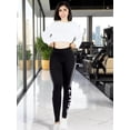 thumbnail image 2 of LEGGING DE DAMA TEXTURIZADO UNITALLA STRETCH MALLAS DEPORTIVAS MALLONES DE MUJER, 2 of 5