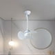 thumbnail image 5 of Ventilador de Escritorio de Doble Cabeza, Ventilador Portátil de Mesa con Velocidades Ajustables, Ventiladores Gemelos de Enfriamiento con Oscilación, Tamaño Compacto para Hogar, Oficina, Dormitorio, 5 of 9