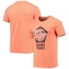 Men's Ahead Heathered Orange Kentucky Derby Suit Up Tri-Blend T-Shirt