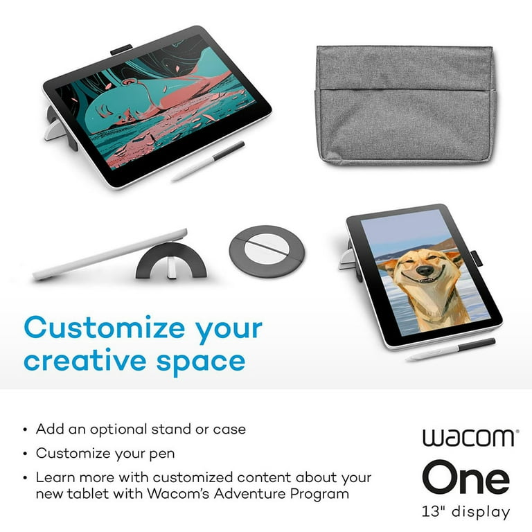Wacom DTH134W0A One 13 HD Touch Pen Tablet with 13.3