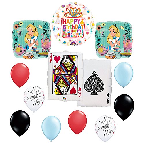 Alice in Wonderland Tattoos x 16 Party Birthday Favours Alice High Quality
