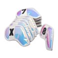 thumbnail image 4 of Enqiretly Housses de Protection 10Pcs avec Numéro de Broderie pour Fers de Golf Blanc 9x19cm 1Set, 4 of 6