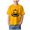 Yellow, variant on CMSHTD Halloween Shirts for Kids Boys Short Sleeve Fall, Toddler Boys Children T-Shirts Cute Tops, Red Size 2-3 Years