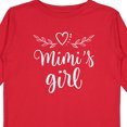 thumbnail image 4 of Inktastic Mimi Girl Granddaughter Girls Long Sleeve Toddler T-Shirt, 4 of 5