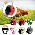 thumbnail image 3 of 1PC Chicken Helmet Funny Premium Helmets Pet Supplies For Bird Hens Chick Pet Chicken Helmet Decorative Hat with Adjustable Elastic Strap, 3 of 3