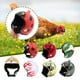 thumbnail image 1 of Casco ajustable para gallinas - Sombrero de plástico ABS con banda elástica • 4x4,5 cm protección para aves de ave • Accesorio para disfraces de animales de granja divertidos, 1 of 3