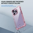 thumbnail image 5 of Dteck Case for iPhone 11 6.1-Inch, Non-Yellowing Shockproof Phone Bumper Cover, Anti-Scratch Clear Back,Pink, 5 of 7