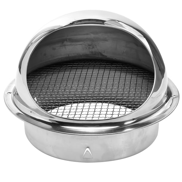 1 cubierta de acero inoxidable para tubo de escape de campana extractora, protección prémium contra la lluvia.