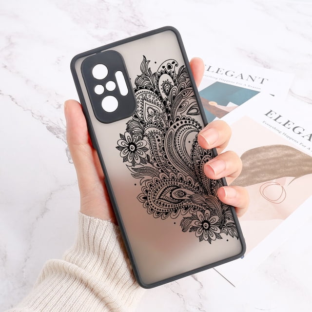 Funda de Mandala para Xiaomi Redmi Note 10 Pro, Funda para Redmi Note 11, 9, 8, 9s, 10s, 9T, Poco X5 Pro, F3, X3, NFC, X4, GT, 12, 11 Lite, 12T, 11T Fivean unisex