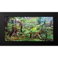 thumbnail image 2 of Pangea Images 18x11 Black Modern Framed Museum Art Print Titled - Palm and fern forest, Hawaii (detail), 2 of 5