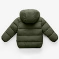 thumbnail image 4 of Boys' Padded Coat Thickened Hooded Jacket Down Jacket (1Y 6Y), 4 of 4