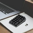 thumbnail image 2 of Mini Clavier Intelligent 2.4G 21 Touches pour Ordinateur Portable switch Marron, 2 of 9