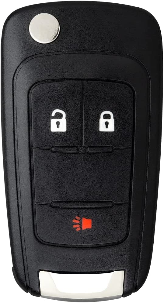 Remotez4less Keyless Entry Remote Flip Key For 2005-2010 BMW X3 - Non-OEM Replacement, Black