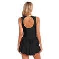 thumbnail image 2 of Haitryli Womens One Piece Circus Ringmaster Cosplay Costume Sleeveless Skirted Bodysuit Uniform Black 3XL, 2 of 7