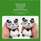 thumbnail image 3 of Divertido artefacto de descompresión, oso Xiao Mao, pequeño insecto vegetal que mira fijamente, oruga, divertido panda de ojos, juguete de descompresión musical, 3 of 5