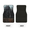 thumbnail image 2 of Balery Gloomy Mansion Forest Scene Juego de 4 Alfombrillas para Auto, Revestimientos de Caucho Resistente, Diseño Antideslizante, 2 of 7