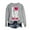 Gray#163, variant on YOIAVAIOY Sweatshirt for Women Love Heart Graphic Print Long Sleeve Pullover Valentine's Day Sweatshirts Casual Sweatshirts Pink S