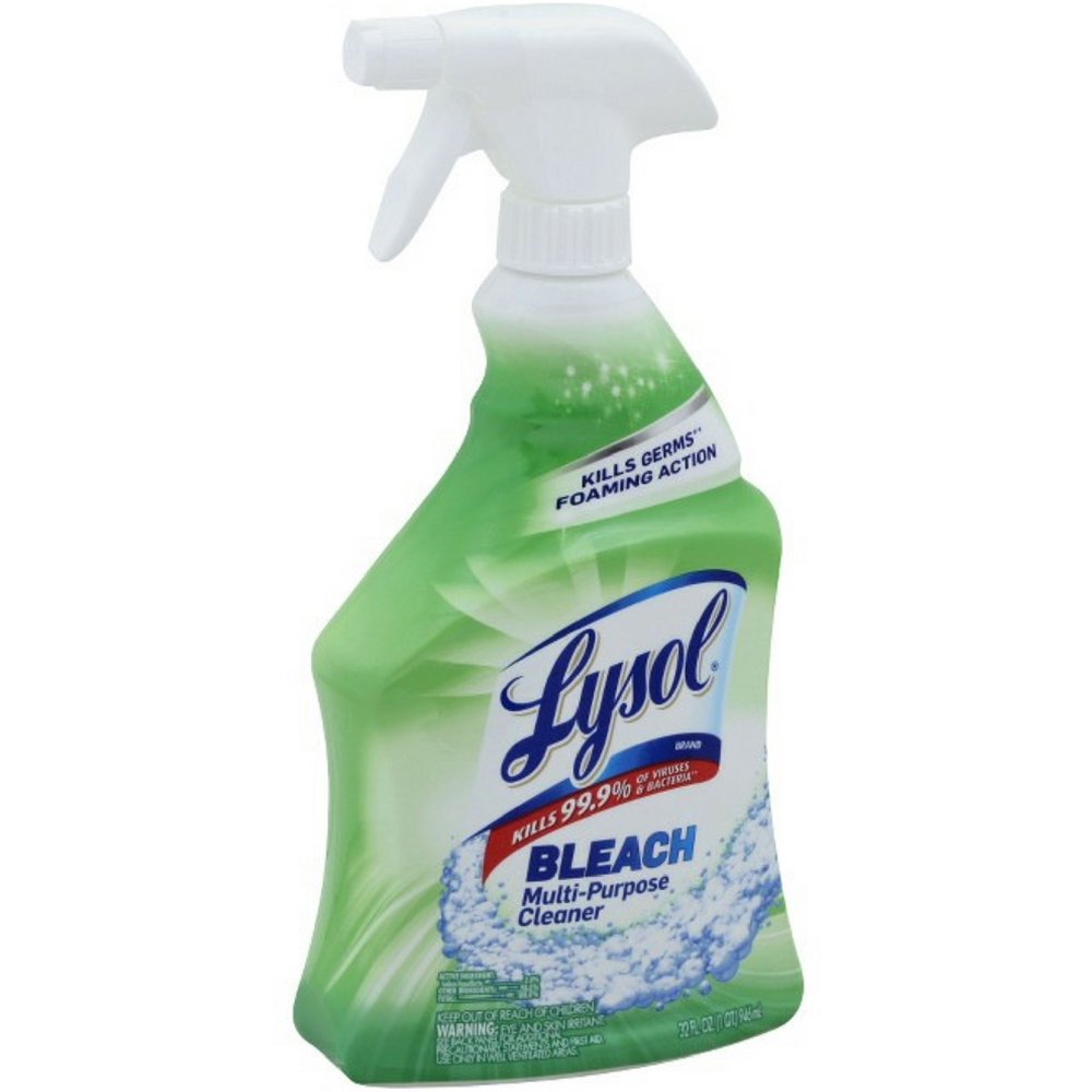6 Pack Lysol MultiPurpose Cleaner w. Bleach 32 oz