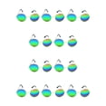thumbnail image 3 of Gafas de sol Retro Multi-colores Qarigey forma redonda Dorado, 3 of 6