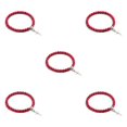 thumbnail image 3 of Guardoinrt Polyvalent et Tendance Bracelet de Perles Réglable pour Tous les Âges Large Application Mixte Croix Pendentif Bracelets Cadeau Rouge 5Set, 3 of 6