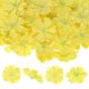 thumbnail image 1 of Uxcell 50 Paquete Cabezas de Flores Artificiales Cabeza de Ciruelo de Seda Falsa Amarilla, 1 of 7