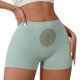 thumbnail image 1 of Gibobby Braguita cintura alta Calzoncillos bóxer de cuatro de talle para mujer con ropa interior transpirable de ángulo pequeño para el vientre y las nalgas que levantan la ro(Glauco， XS), 1 of 5