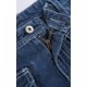 thumbnail image 4 of Cintura baja Cargo Jeans Bolsillos de moda Pantalones retro Denim para fiesta (Azul S) FLhrweasw Para estrenar, 4 of 7