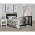 Dream On Me Alexa 5 in 1 Convertible crib, Espresso