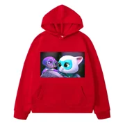 Super Kitties anime hoodie Fleece sweatshirt y2k sudadera boys clothes Autumn pullover Casual Jacket clothes girls hoodies