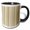 Black/White, variant on 3drose, Barcode Stripes in Brown and Beige Neutral Color Palette, 15oz Mug