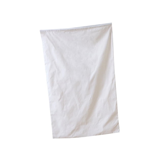 Organizador de ropa sucia, resistente, lavable a máquina, bolsas de viaje para ropa, lavandería blanco 74cmx120cm