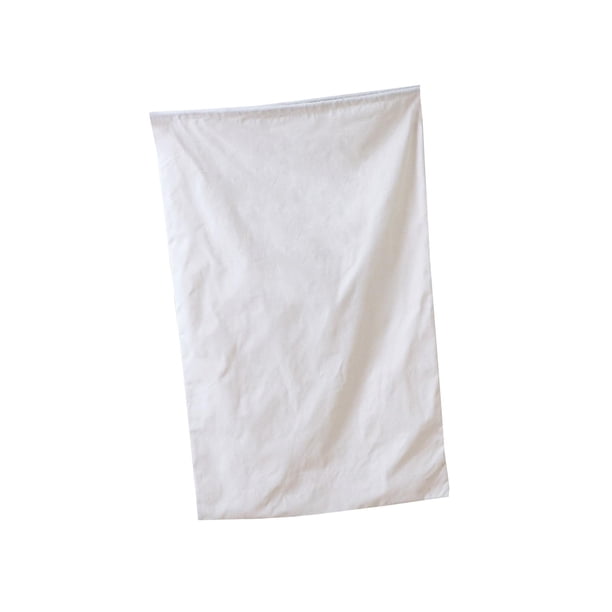 Organizador de ropa sucia, resistente, lavable a máquina, bolsas de viaje para ropa, lavandería blanco 74cmx120cm