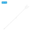 thumbnail image 3 of Unique Bargains Floral Pick Card Holder, 80Pcs 11' Plastic Straight Head Stick Flower Pick Card Holder, Clear, 3 of 7