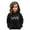 Black, variant on Hauaitttt Boy Girl Hoodie Long Sleeve Soft Sweatshirt Graphic Hoody Kids Cute Pullovers Top Clothes Girls 14 Hoodie Girls Animal Print Hoodie Baby Sweatshirt Zipper 4t Zip up Jacket Youth Girls