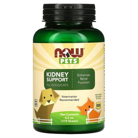 UPC: 0733739043085 | Pets  Kidney Support for Dogs/Cats  4.2 oz (119 g)  NOW Foods