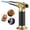 Gold, variant on Butane Torch - Refillable Creme Brulee Torch - Blow Torch Lighter gun With Safety Lock & Adjustable Flame - Culinary Torch,Creme Brulee Torch for Cooking- Kitchen Torch With Butane Not Included
