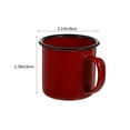 thumbnail image 3 of 4 Pcs Retro Drinking Cup Tea Cup Water Glasses Enamel Mugs Coffe Cups Camp Drinking Cup Enamel Drinking Mug Travel, 3 of 6