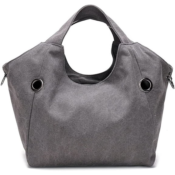 CoCopeaunts Handbag for Women Large Capacity Shoulder Bag Hobo Tote Bag Canvas Satchel