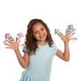 Fingerlings Baby Monkey & Mini BFFs Ashley & Chance (PinkTurquoise