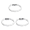 thumbnail image 2 of Brazalete de Cerámica Sonducket para Mujer Decoración de Mano Blanco Negro, 2 of 6