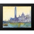 thumbnail image 2 of Dixon, Samuel 18x15 Black Modern Framed Museum Art Print Titled - Venice Watercolors VI, 2 of 5