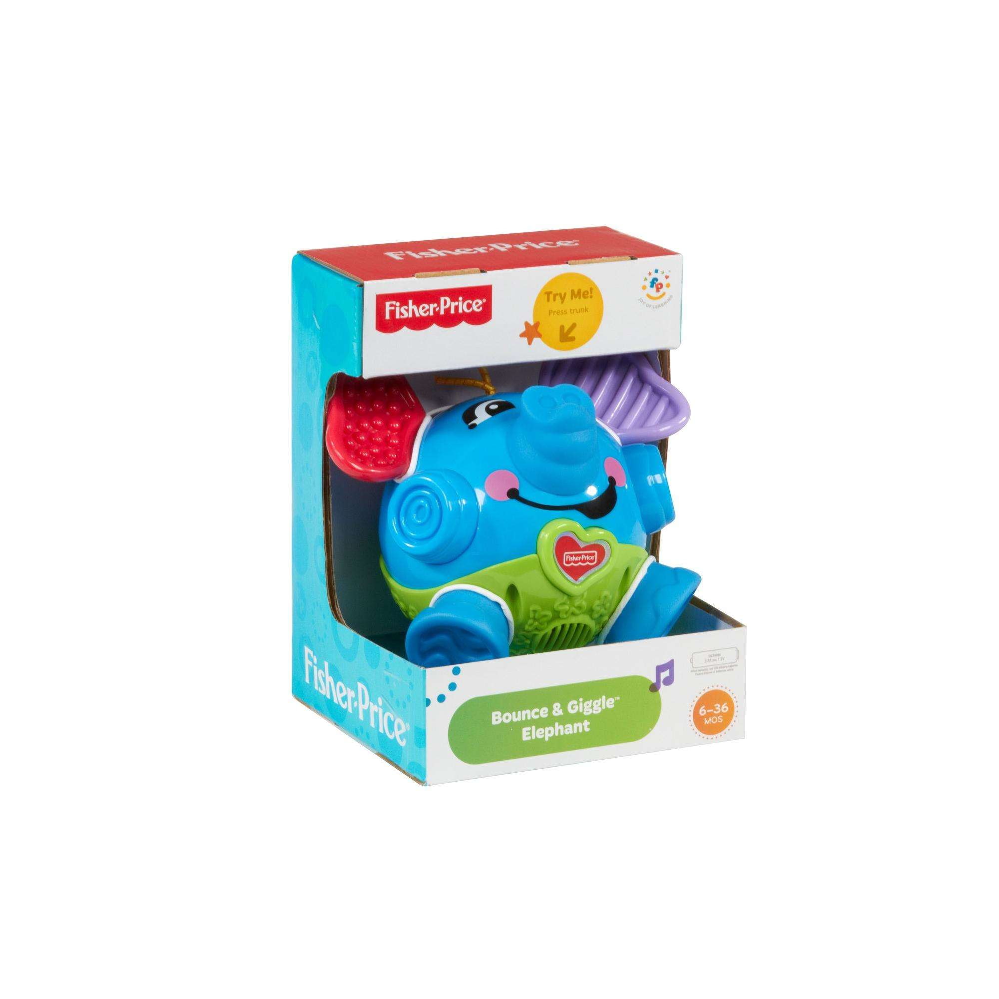 fisher price bounce and giggle elephant