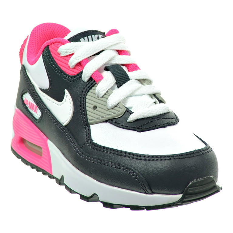 Nike 90 LTR (PS) Little Kid's Shoes Anthracite/White/Hyper Pink/Silver 833377-003 Walmart.com