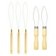 thumbnail image 4 of Enhebrador con mango de madera para microanillos, puntas flexibles, gancho giratorio, 1 juego Conjunto C, 4 of 7