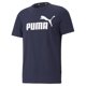 thumbnail image 3 of Camiseta PUMA Essentials Logo Azul Marino para Hombre Talla L, 3 of 5
