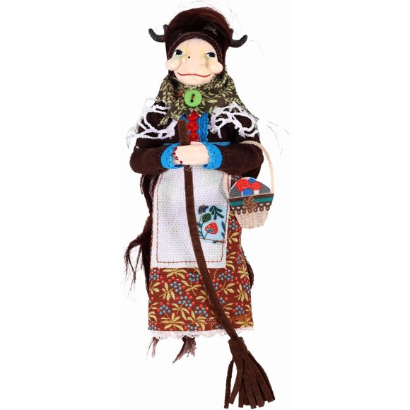 Lyreh Handmade Kitchen Witch Doll, Good Luck Cooking Toy Enchanting Kitchen Witchcraft Charms Home Decor Unique Gift for Mom Friends Cooking Enthusiasts