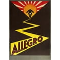 thumbnail image 2 of Vintage Apple Collection 24x32 White Modern Wood Framed Museum Art Print Titled - Allegro, 2 of 4