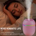 thumbnail image 4 of JJBNSH Portable Mini Humidifier For Plants Indoor 250ml Small Cool Humidifier For Plants Humidifier With 7 Color LED Night 2 Mist Mode Travel Humidifier For Bedroom Office Clearance, 4 of 5